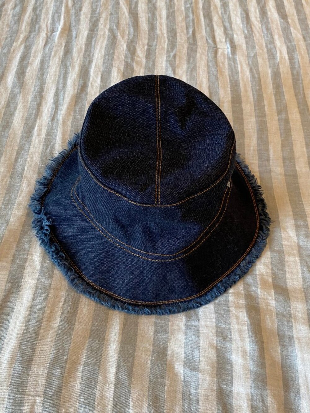 Helen Kaminski Denim Bucket Hat